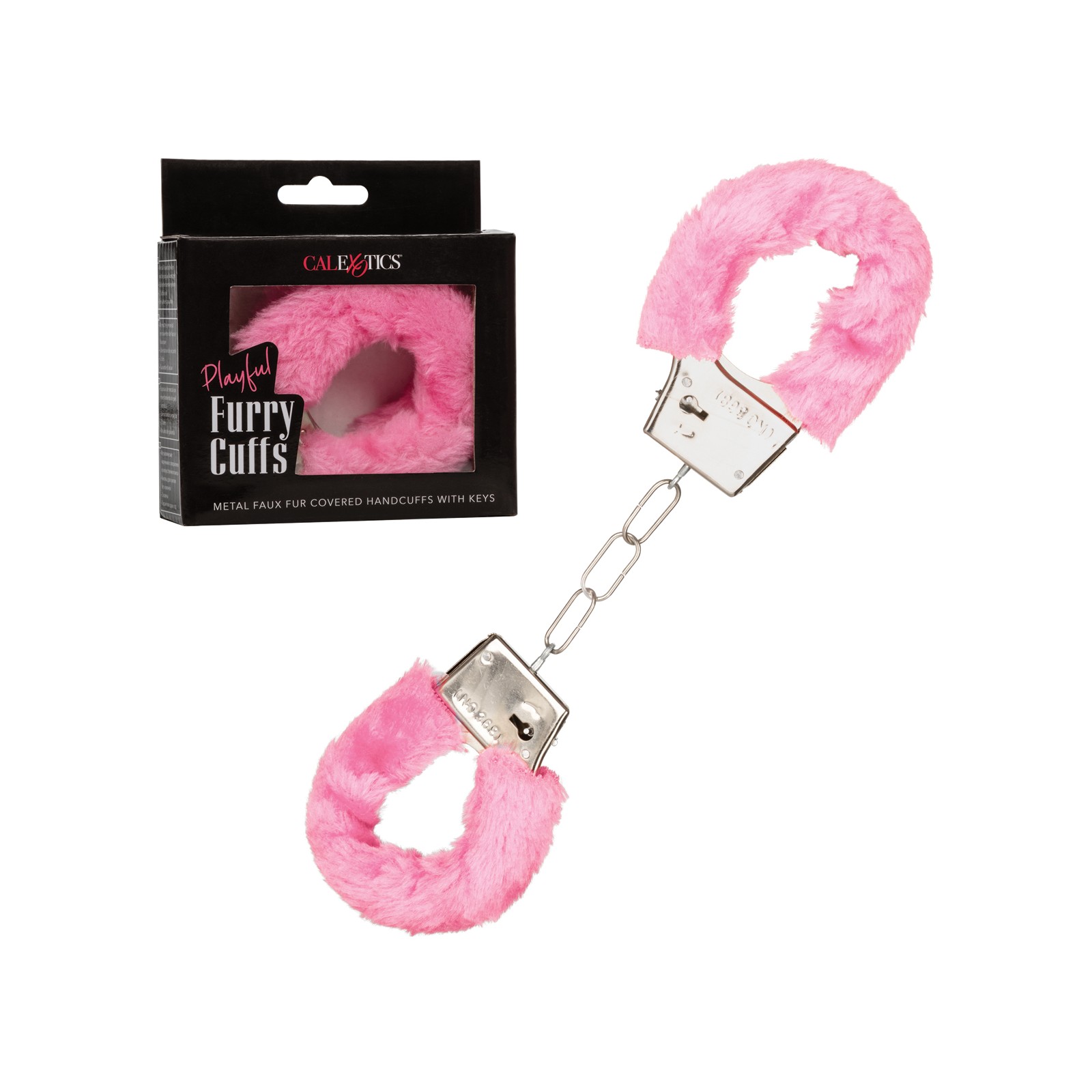 Playful Furry Cuffs Pink