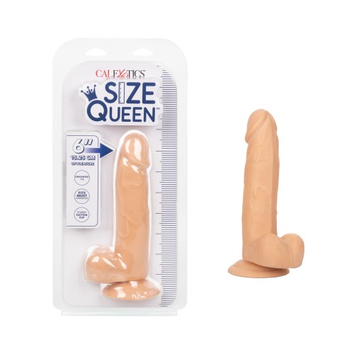 Dildo de 6 Pulgadas Size Queen Marfil