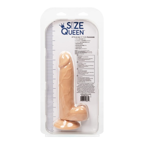 Dildo de 6 Pulgadas Size Queen Marfil