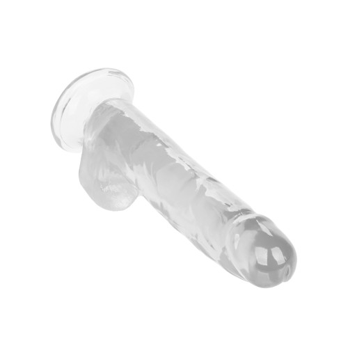 8 Inch Size Queen Realistic Dildo Clear