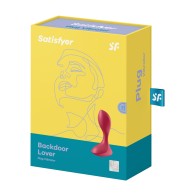 Satisfyer Backdoor Lover Red Anal Vibrator