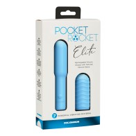 Pocket Rocket Elite Mini Vibrador Recargable