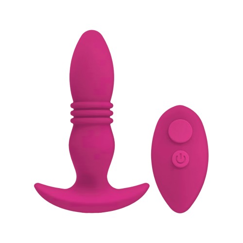 Buy A Play Rise Rechargeable Anal Plug Remote Pink