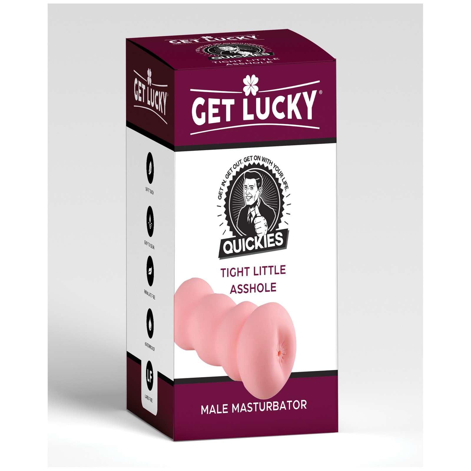 Get Lucky Quickies Anal Stroker for Intense Pleasure