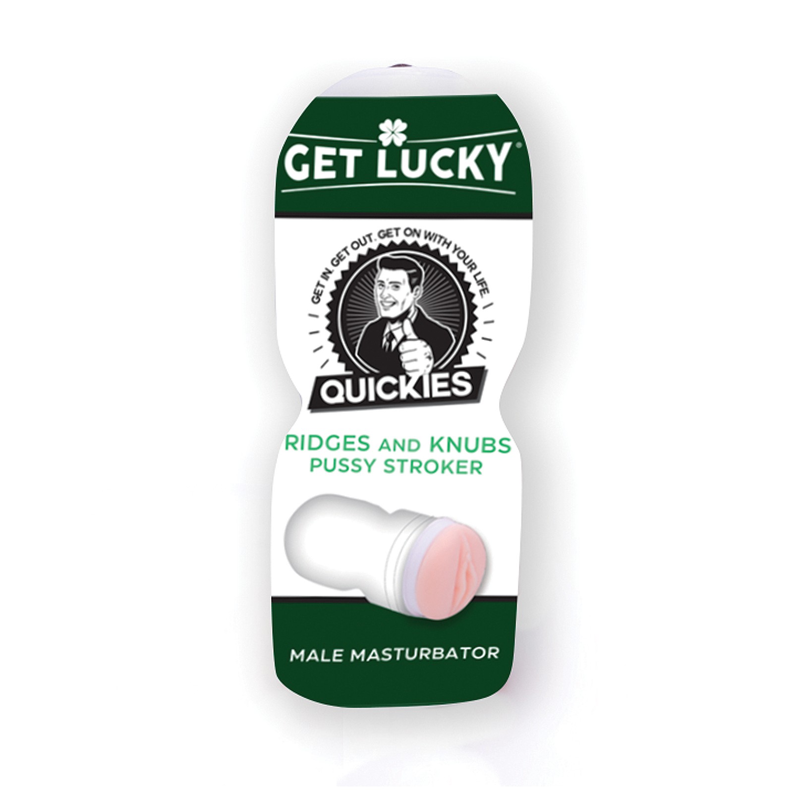 Get Lucky Quickies Estimulador de Vagina Ondas y Protuberancias