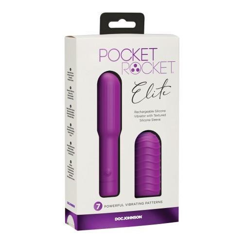 Pocket Rocket Elite Recargable - Púrpura