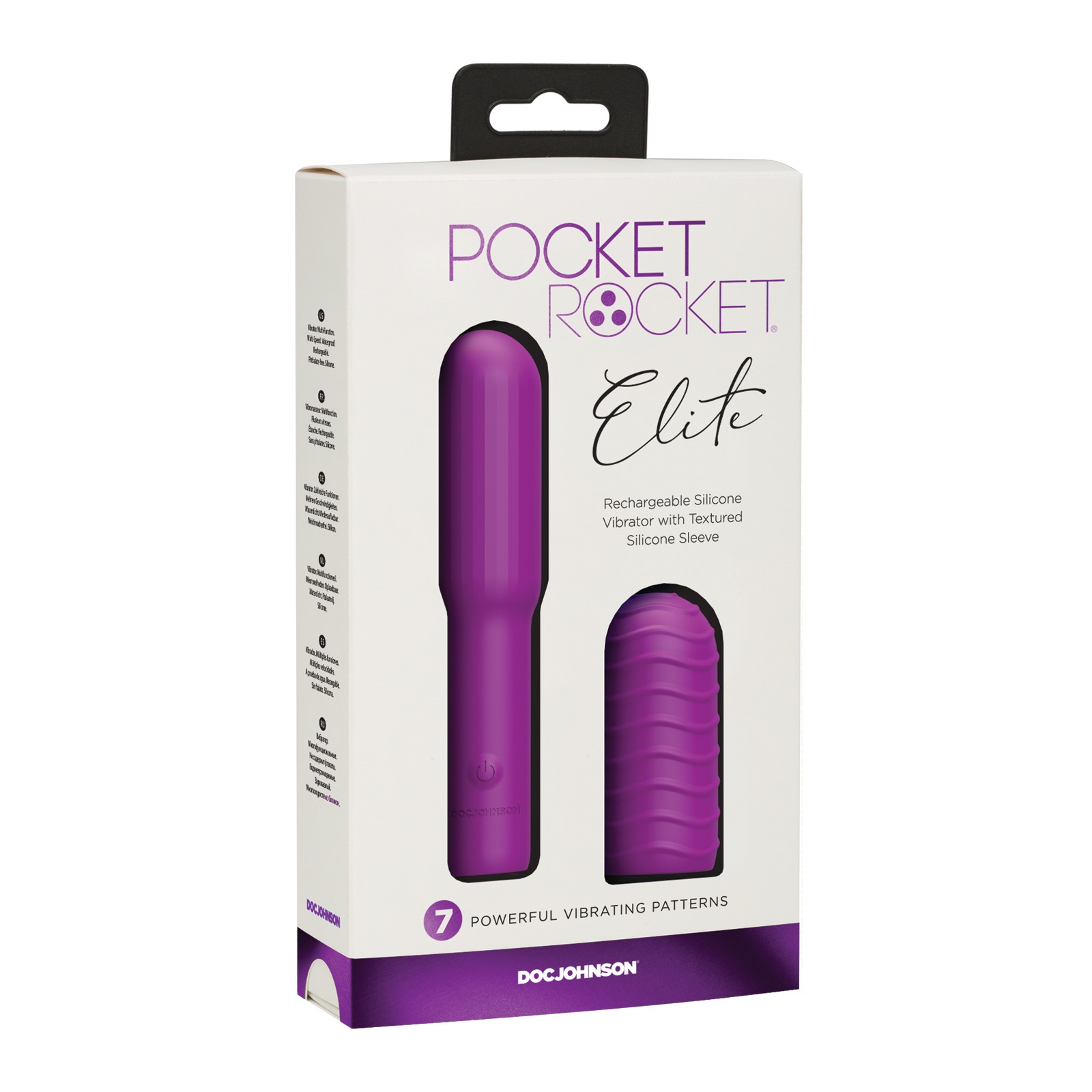 Pocket Rocket Elite Recargable - Púrpura