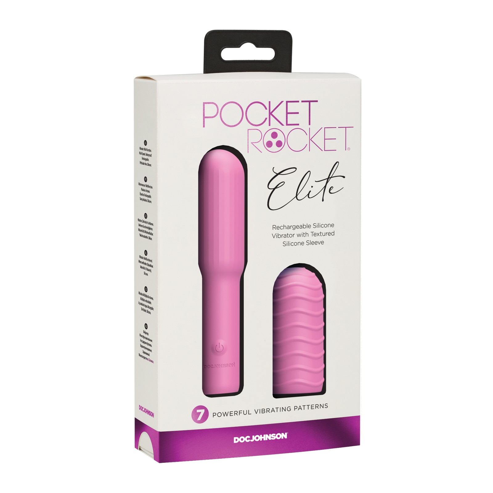 Pocket Rocket Elite Recargable - Rosa