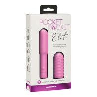 Pocket Rocket Elite Recargable - Rosa