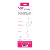 Vibrador Doble Recargable Thumper Bunny de VeDO en Rosa