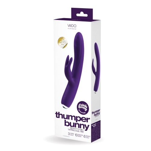 VeDO Thumper Bunny Rechargeable Dual Vibe