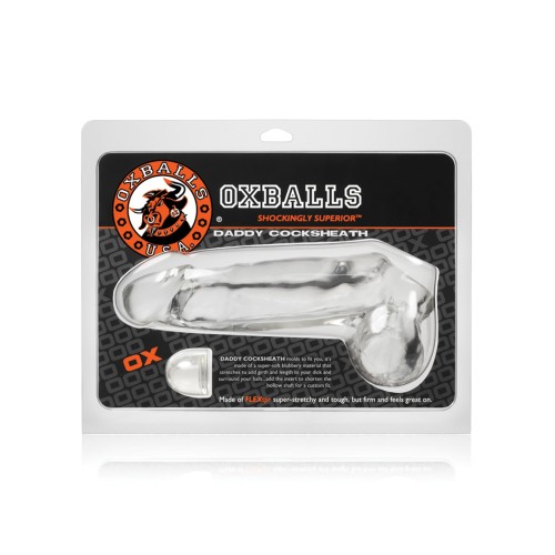 Oxballs Daddy Cocksheath - Clear