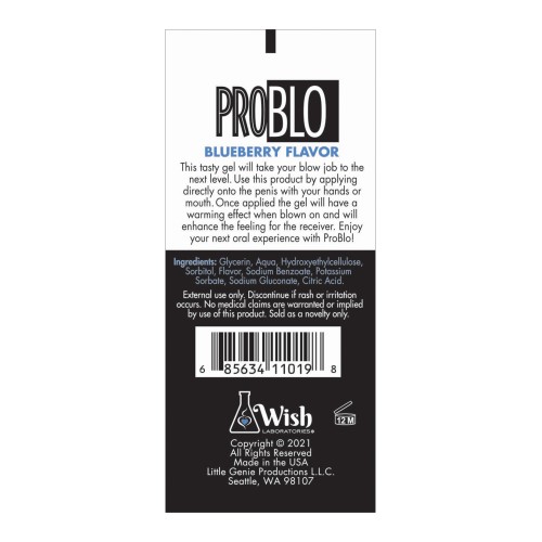 Pro Blo Oral Pleasure Gel - Bubble Gum