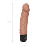 Powercocks 6.5 Realistic Vibrator Mocha