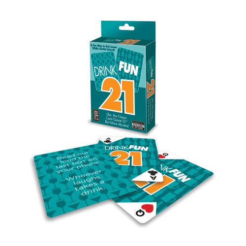 Drink Fun 21 Party Card Game