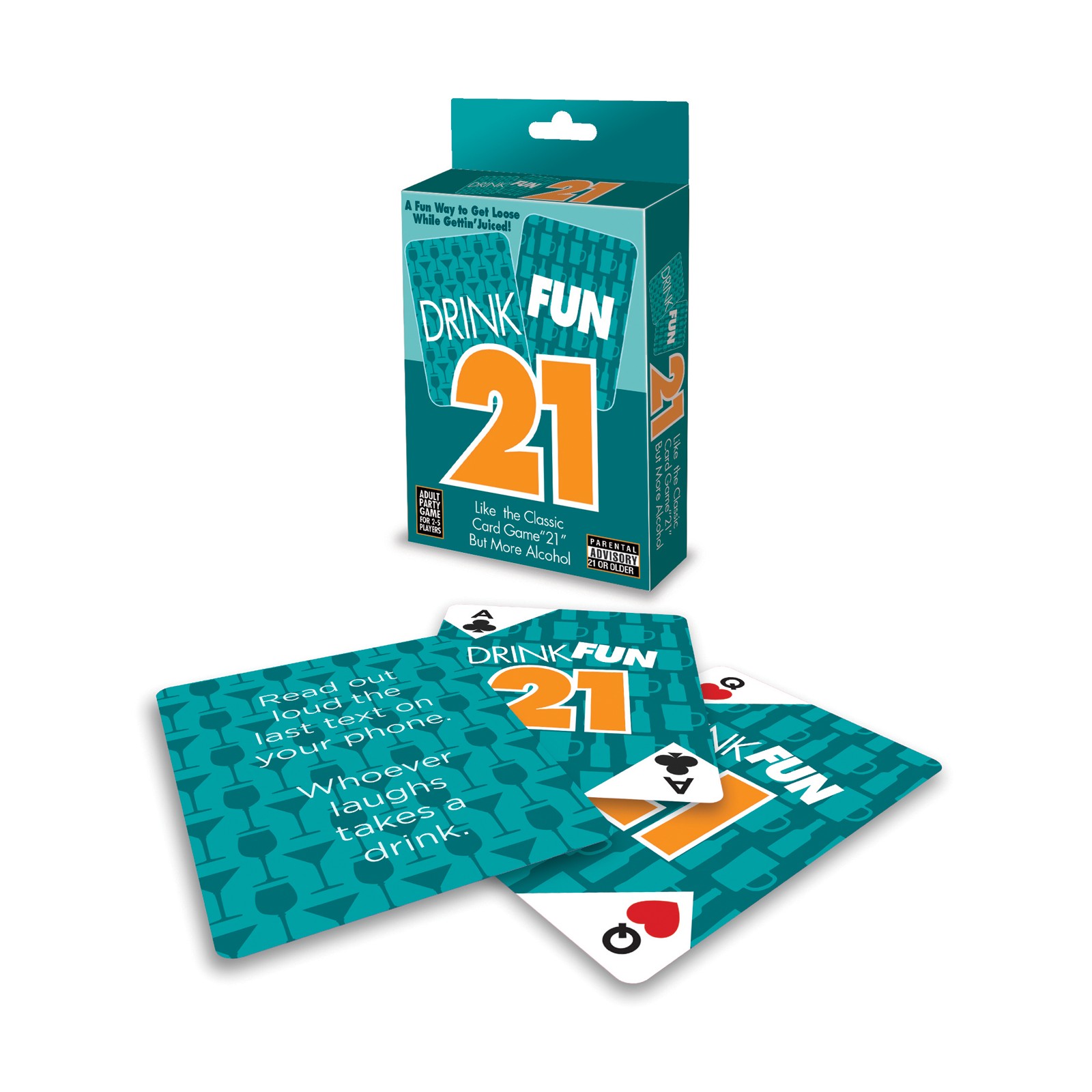 Juego de Cartas Drink Fun 21 para Fiesta