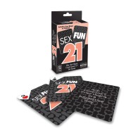 Sex Fun 21 Card Game