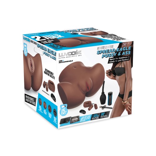 Luvdollz Remote Control Spread Eagle - Mocha