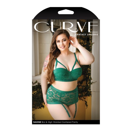 Curve Nadine Longline Bra and Panty Set for Elegant Comfort