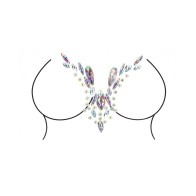 Dazzling V Cleavage Bling Sticker