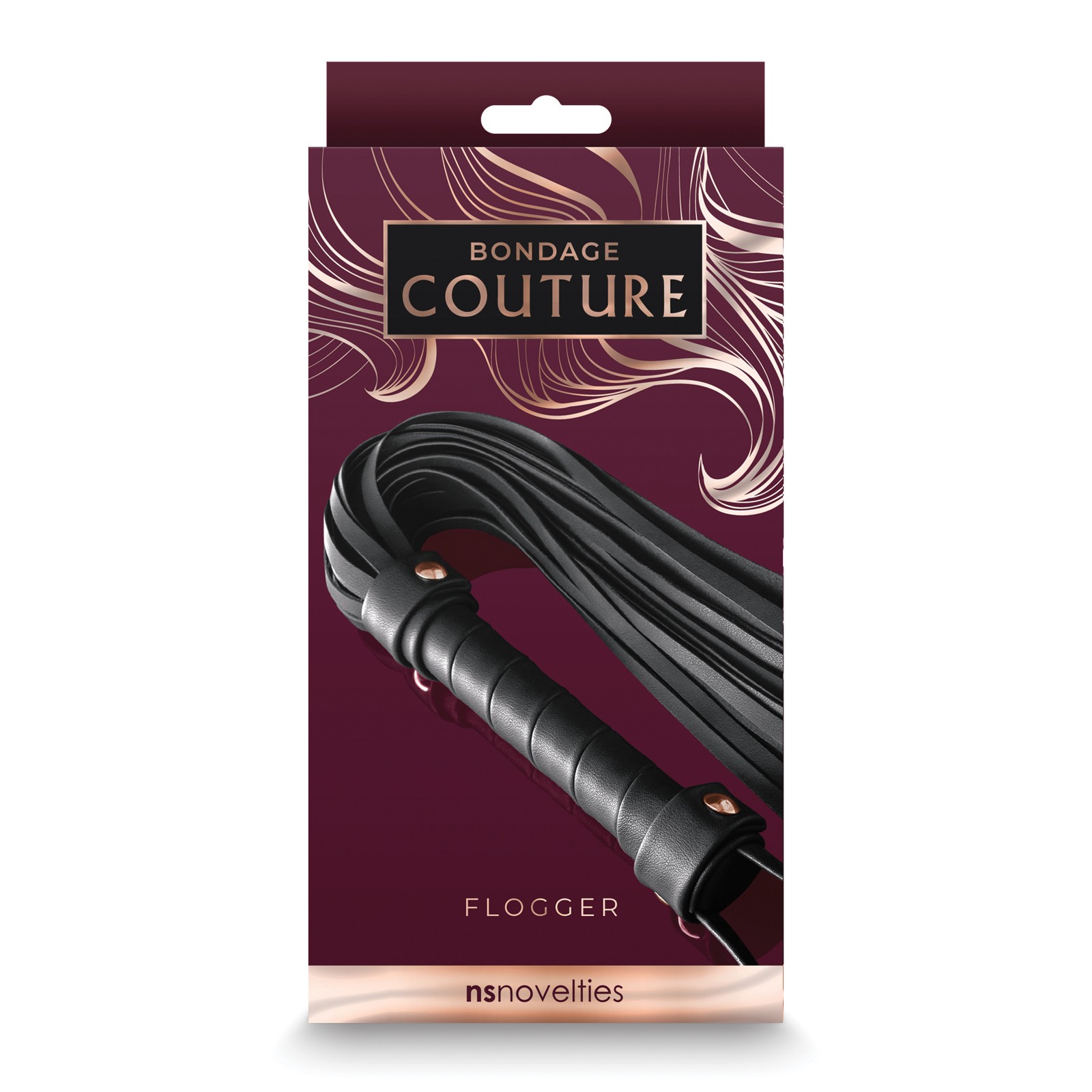 Flogger Bondage Couture para Juego Sensual