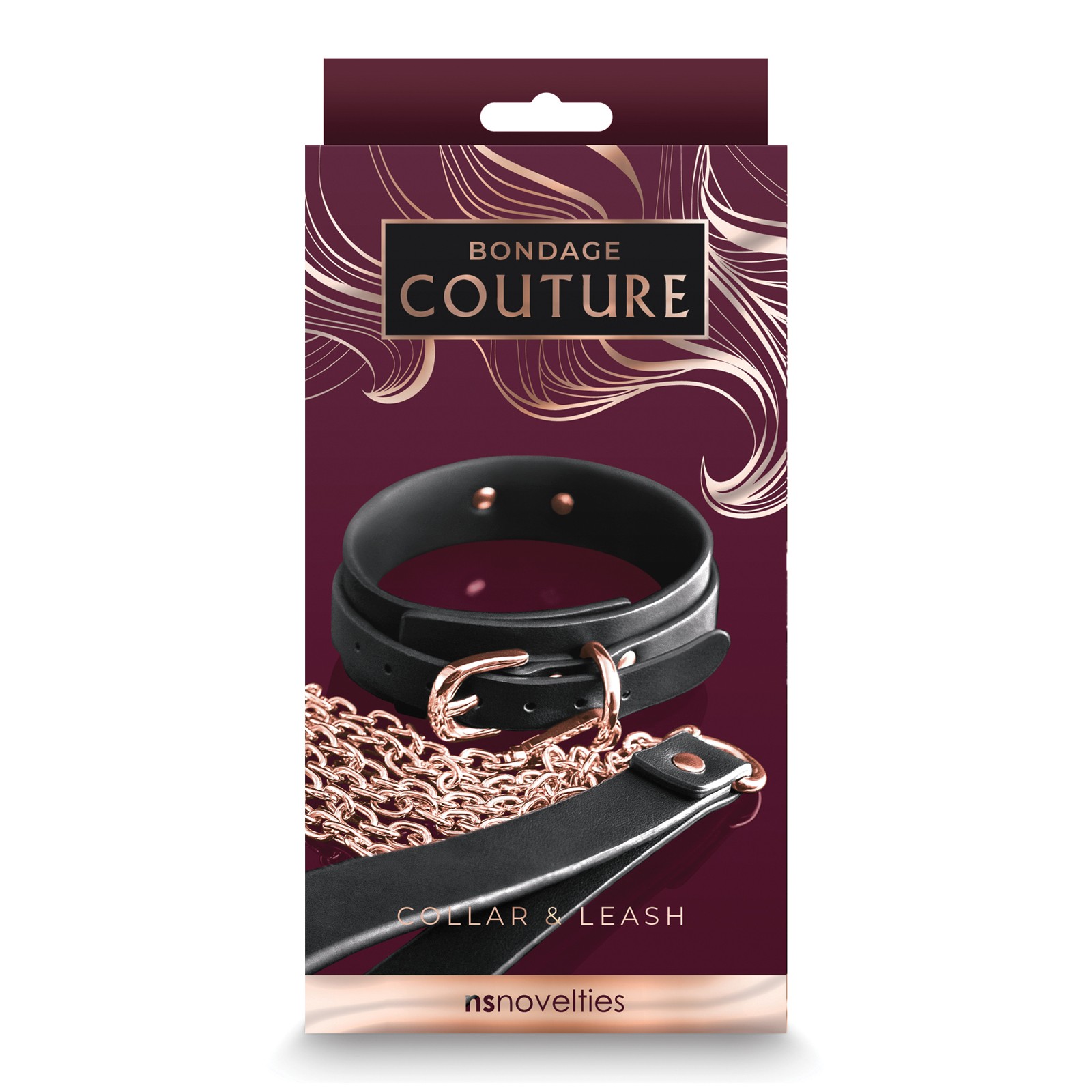 Bondage Couture Collar & Leash for Ultimate BDSM Play