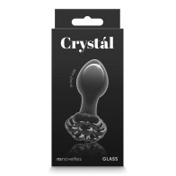 Plug Anal Flor de Cristal para Experiencia Placentera