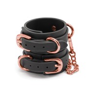 Bondage Couture Wrist Cuffs Black