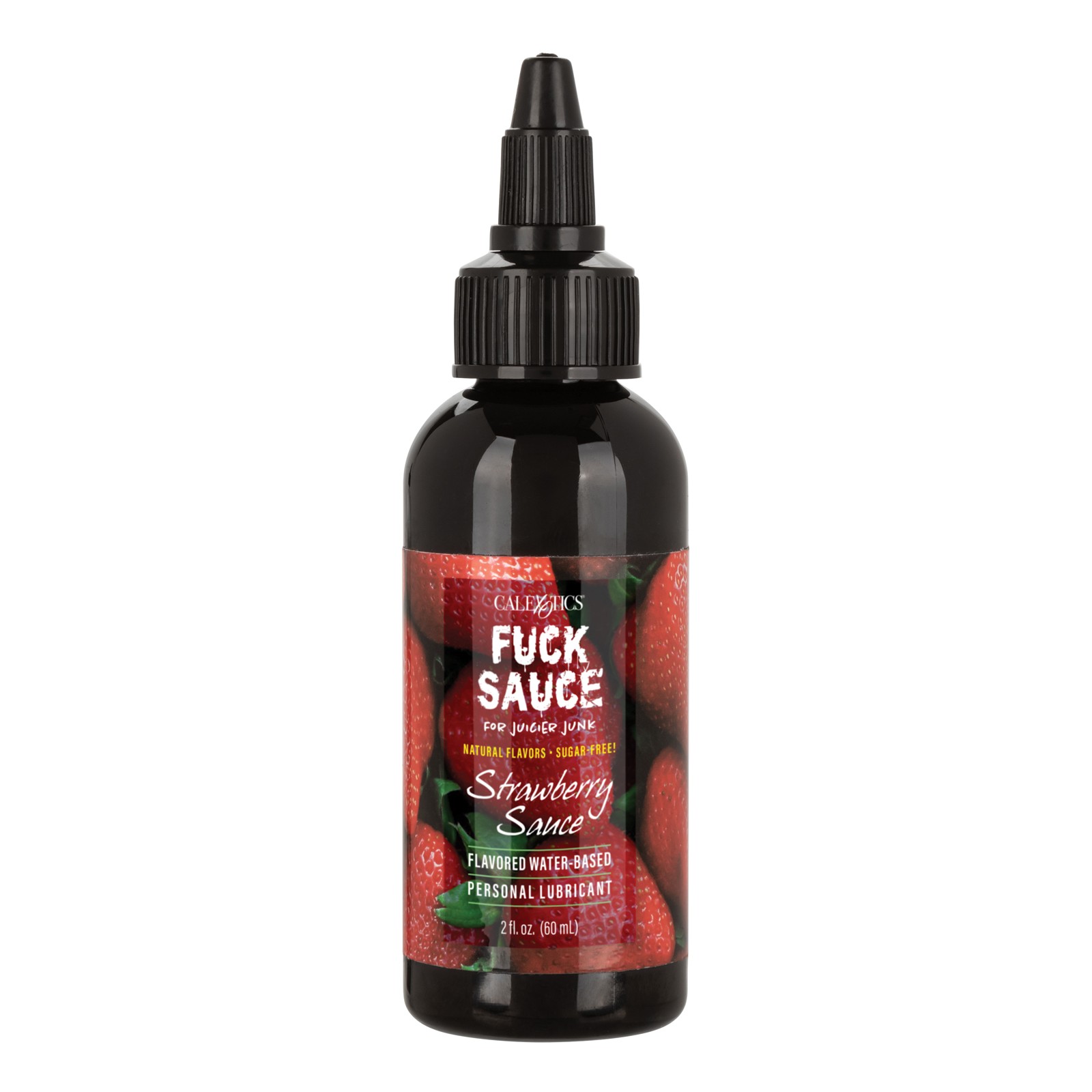 Fuck Sauce Flavored Water Based Lubricant 2 oz Strawberry