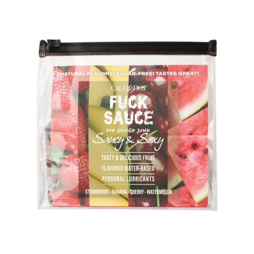 Fuck Sauce Paquete de Lubricantes Personales a Base de Agua con Sabor