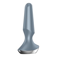 Satisfyer Plug-ilicious 2 Estimulación de Vibración Profunda - Azul Hielo