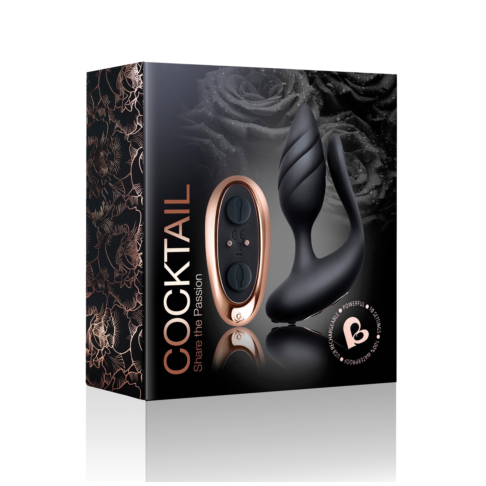 Rocks Off Cocktail Couples Vibrator for Shared Pleasure