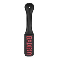 Shots Ouch Bad Boy Paddle Black