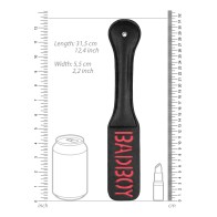 Shots Ouch Bad Boy Paddle Black