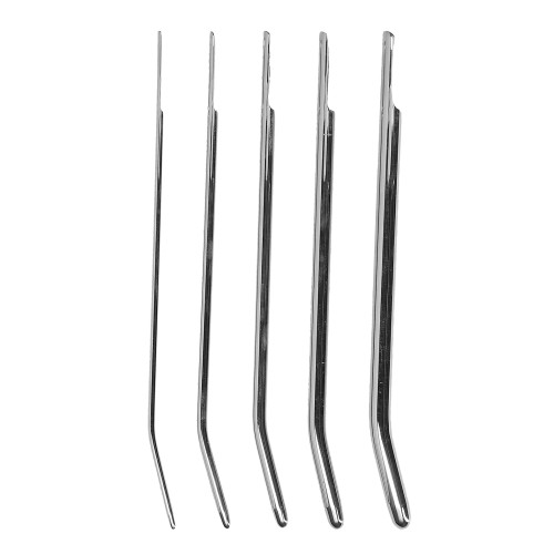 Shots Ouch Urethral Sounding Metal Dilator Set