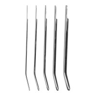 Shots Ouch Urethral Sounding Metal Dilator Set