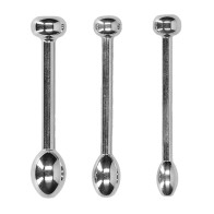 Juego de Tapones Urethral de Metal - 49/50mm