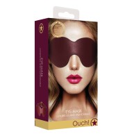 Shots Ouch Halo Eyemask Burgundy