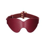 Shots Ouch Halo Eyemask Burgundy