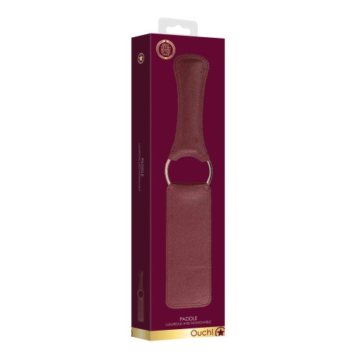 Shots Ouch Halo Paddle - Burgundy