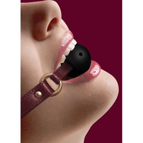 Ball Gag Transpirable Halo de Shots