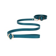 Ouch Halo Collar Set with Leash Green