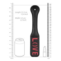 Shots Ouch Love Paddle - Black