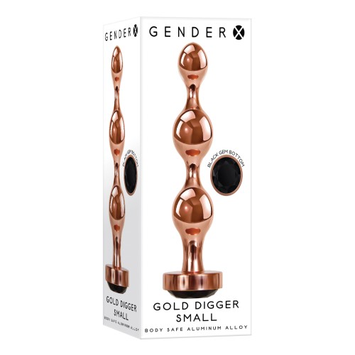 Plug Gender X Gold Digger Pequeño para Juego Sensacional