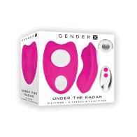 Gender X Under the Radar Remote Control Vibrator Pink