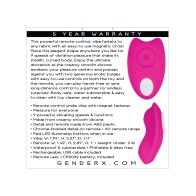 Gender X Vibrador de Control Remoto Bajo el Radar Rosa