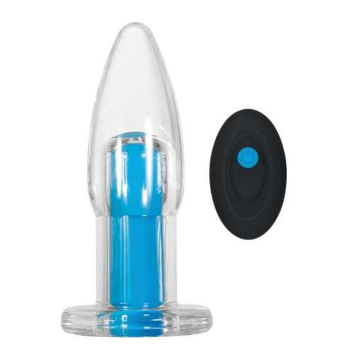 Gender X Electric Blue Vibrator with Remote Control