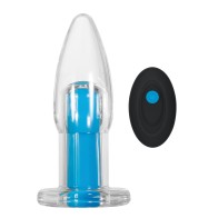 Gender X Electric Blue Vibrator with Remote Control