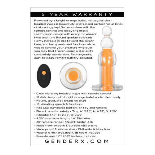 Gender X Orange Dream Vibrator