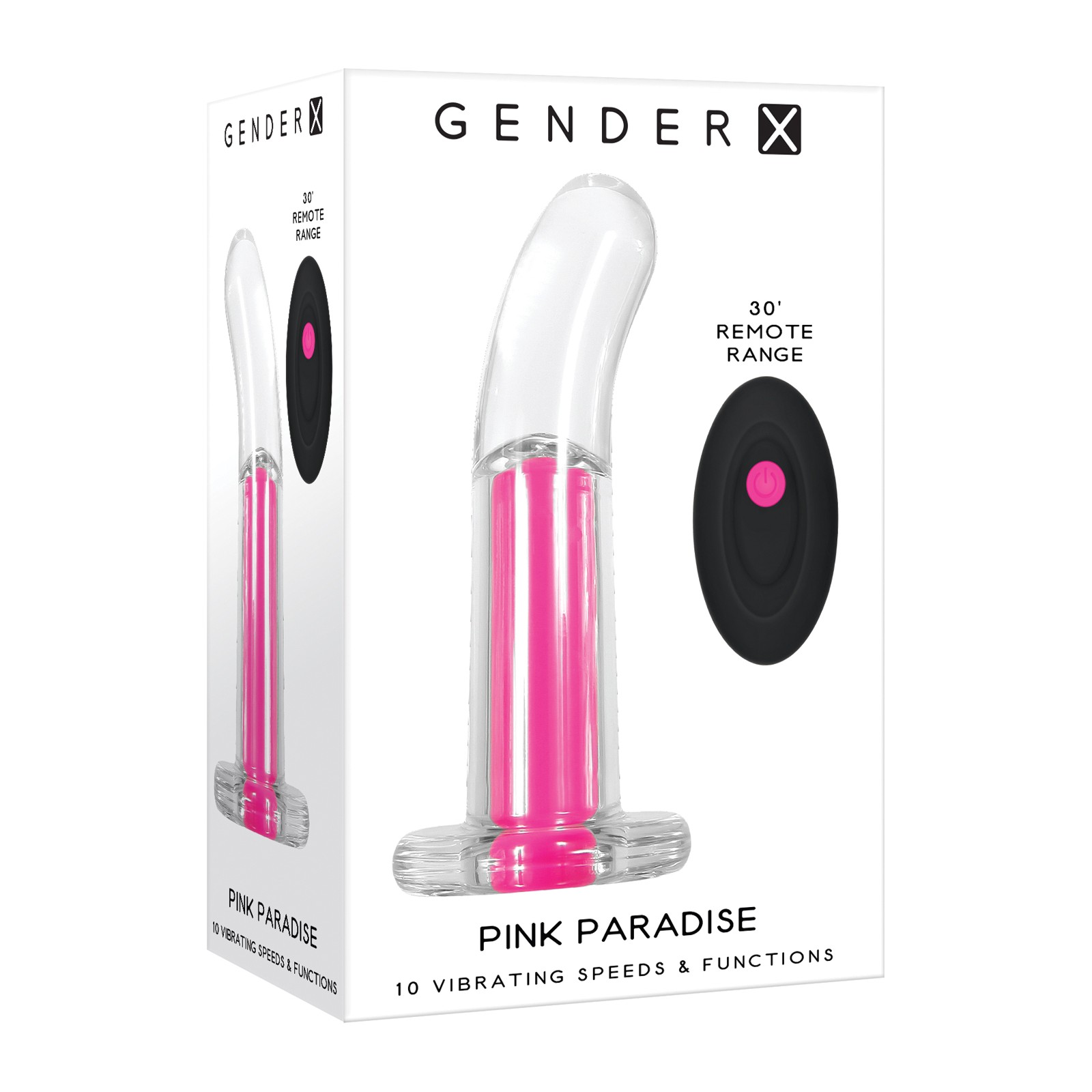 Vibrador Gender X Pink Paradise - Claro y Rosa